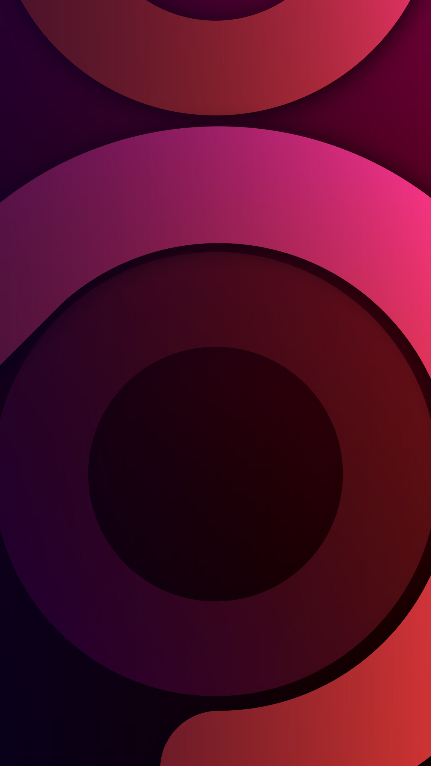 Обои круг, графический дизайн, визуальное искусство, коричневый цвет, пурпур в разрешении 1440x2560