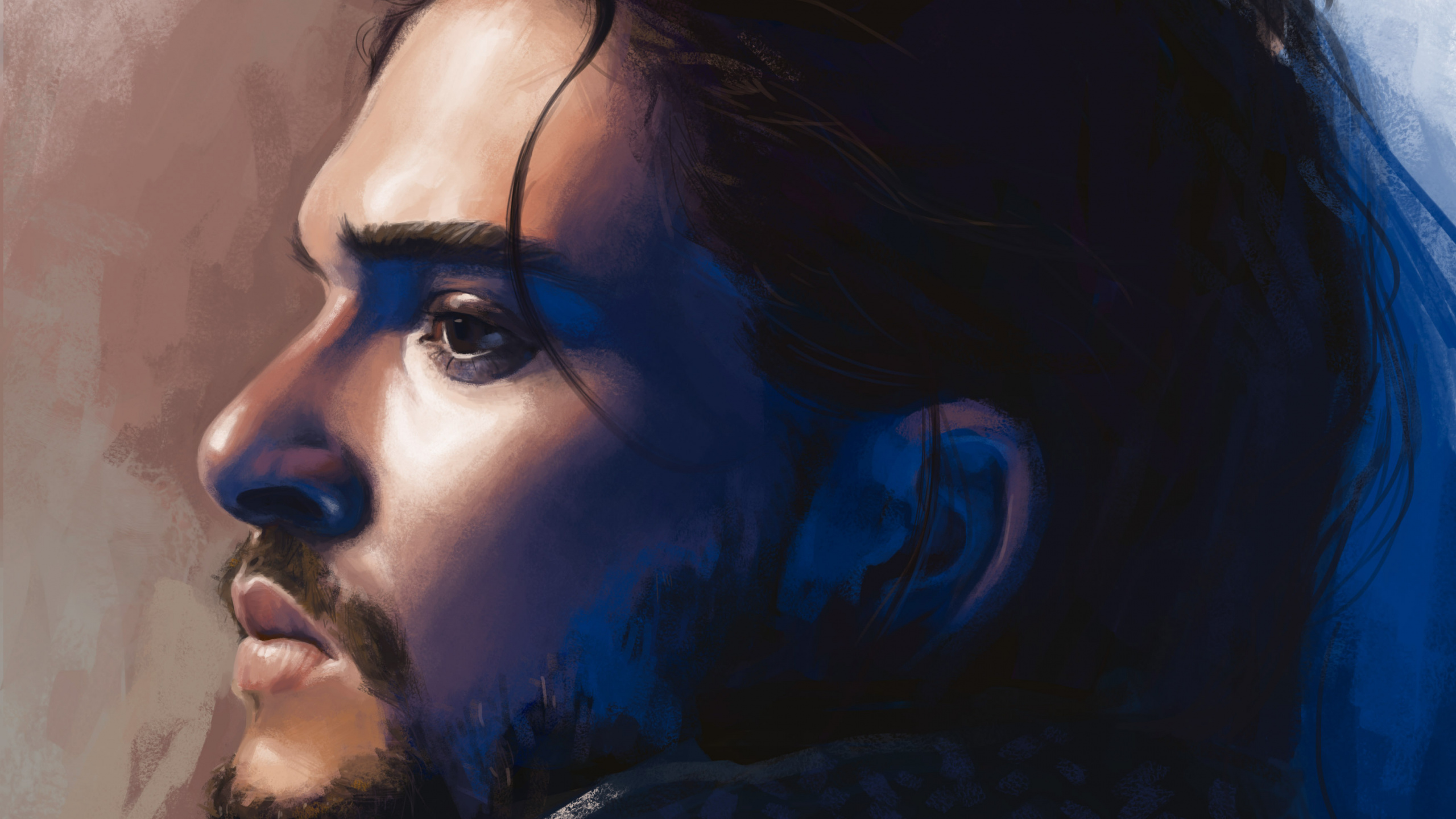 Обои Джон Сноу, дейенерис таргариен, Санса Старк, Игритт, Игра Престолов - 8 сезон в разрешении 2560x1440