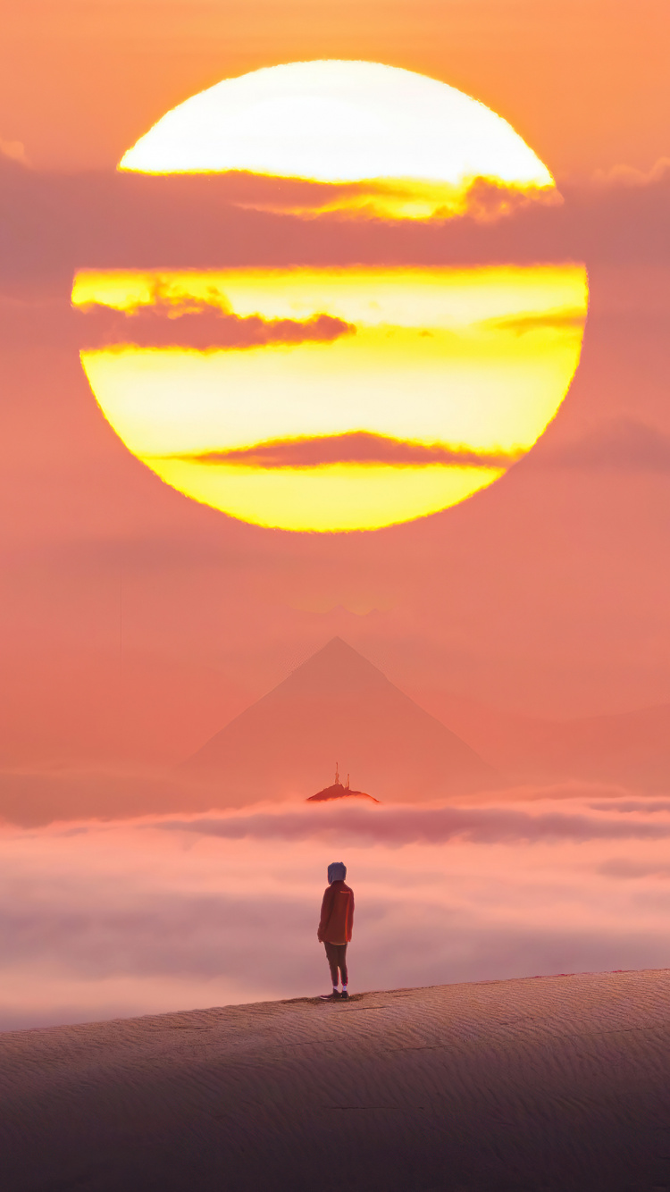 Обои как дариксмисам 2020, солнце, атмосфера, восход солнца, закат в разрешении 750x1334