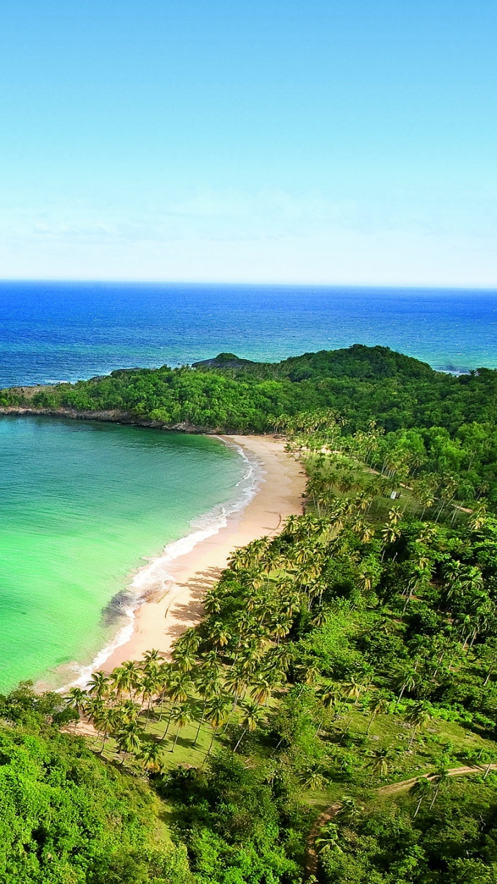 Обои побережье, море, прибрежные и океанические рельефы, мыс, залив в разрешении 720x1280