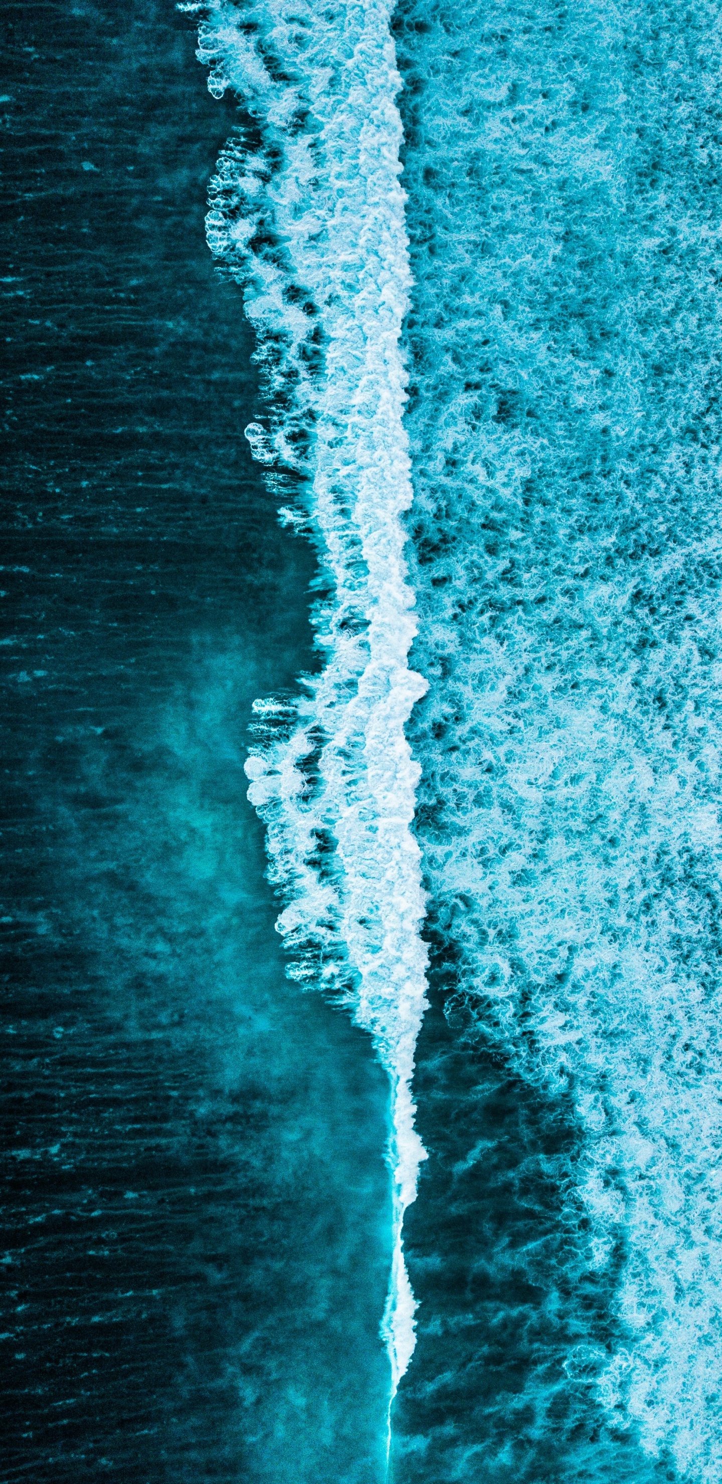 Обои синий, вода, Аква, бирюза, зеленый в разрешении 1440x2960