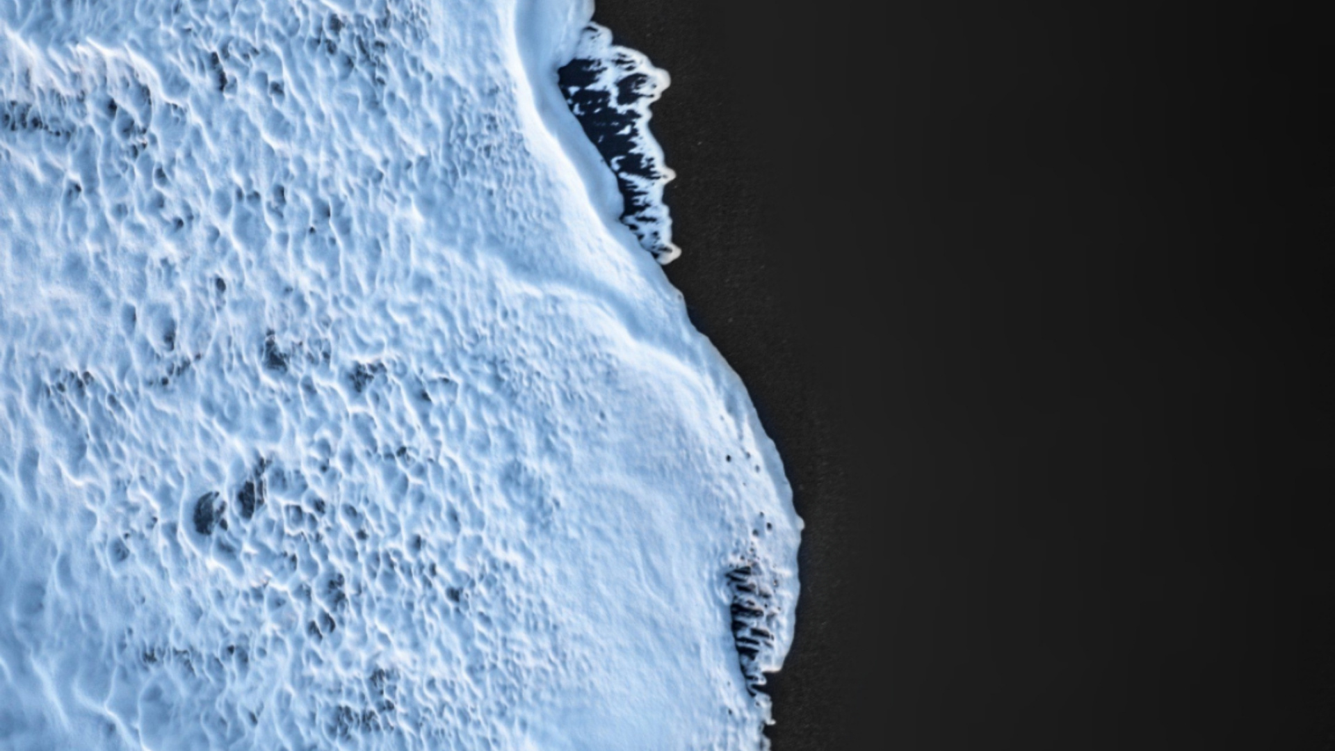 Обои вода, жидкий, склон, замораживание, формирование в разрешении 1920x1080