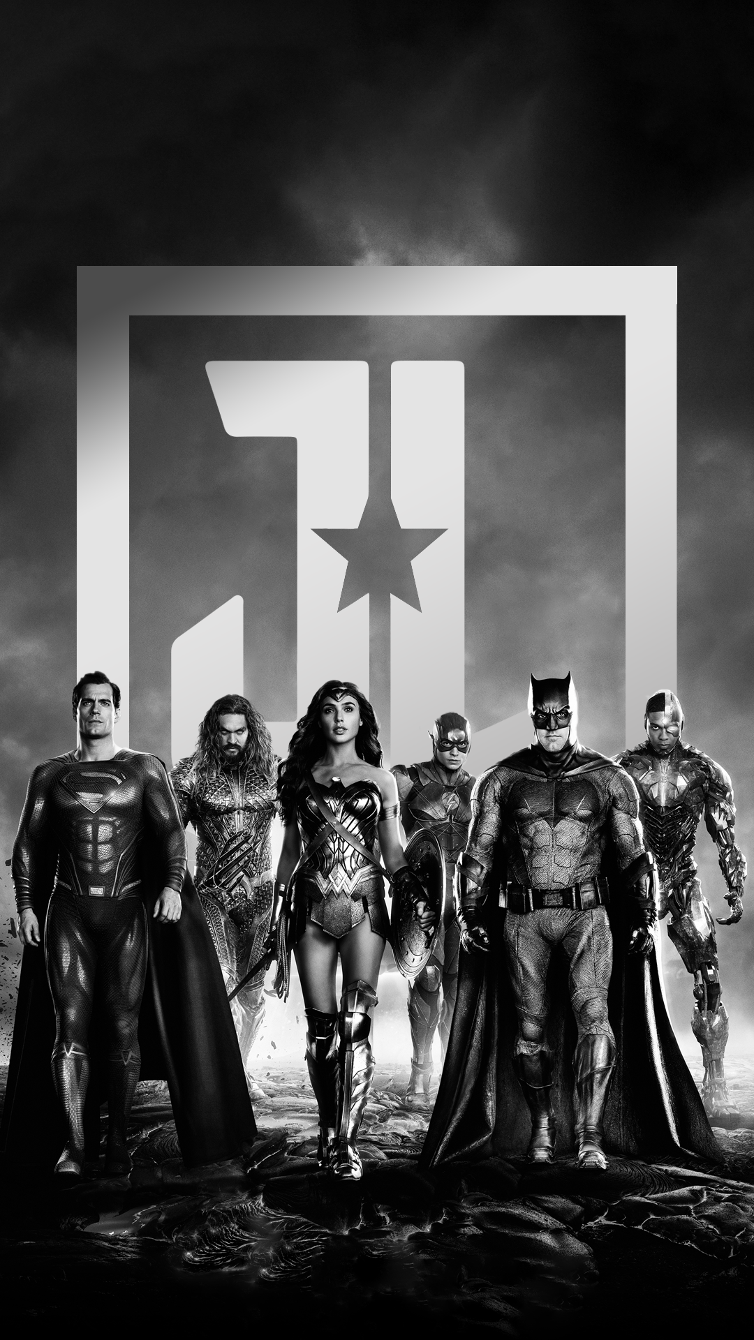 Обои Зак Снайдерс лига справедливости, супергерой, комиксы dc, экшн, Расширенная вселенная DC в разрешении 1080x1920