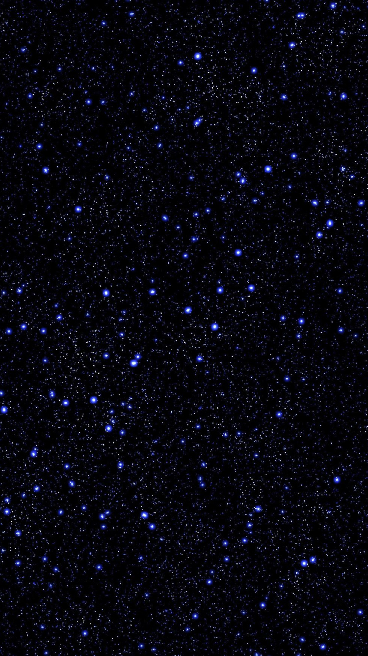 Обои звезда, черный, синий, астрономический объект, атмосфера в разрешении 750x1334