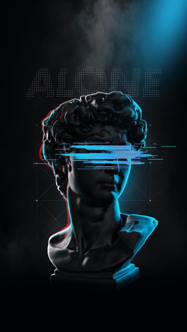 Обои символ, ios, арт, смартфон, головной убор в разрешении 720x1280