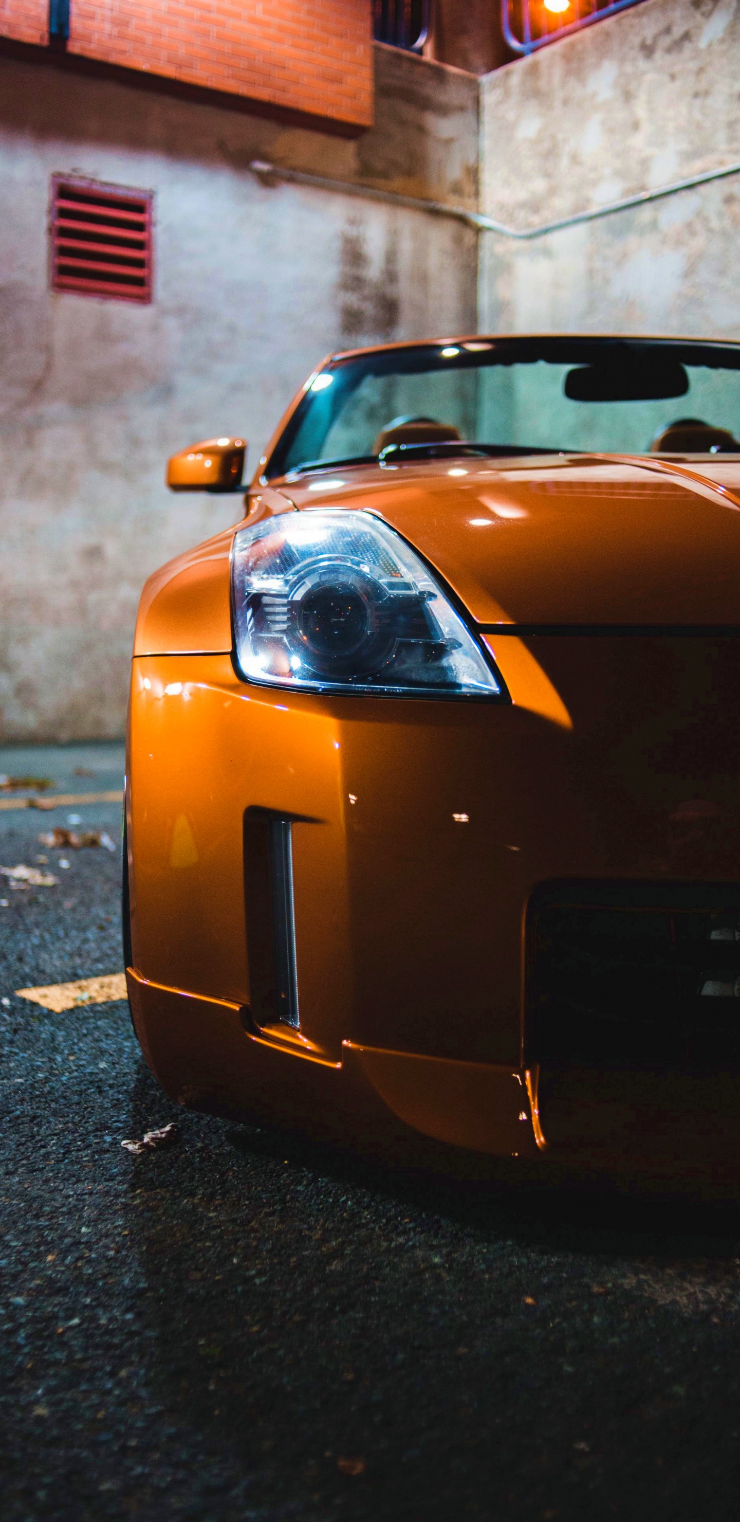 Обои автомобиль высокого качества, спорткар, легковые автомобили, Ниссан, laferrari в разрешении 1440x2960