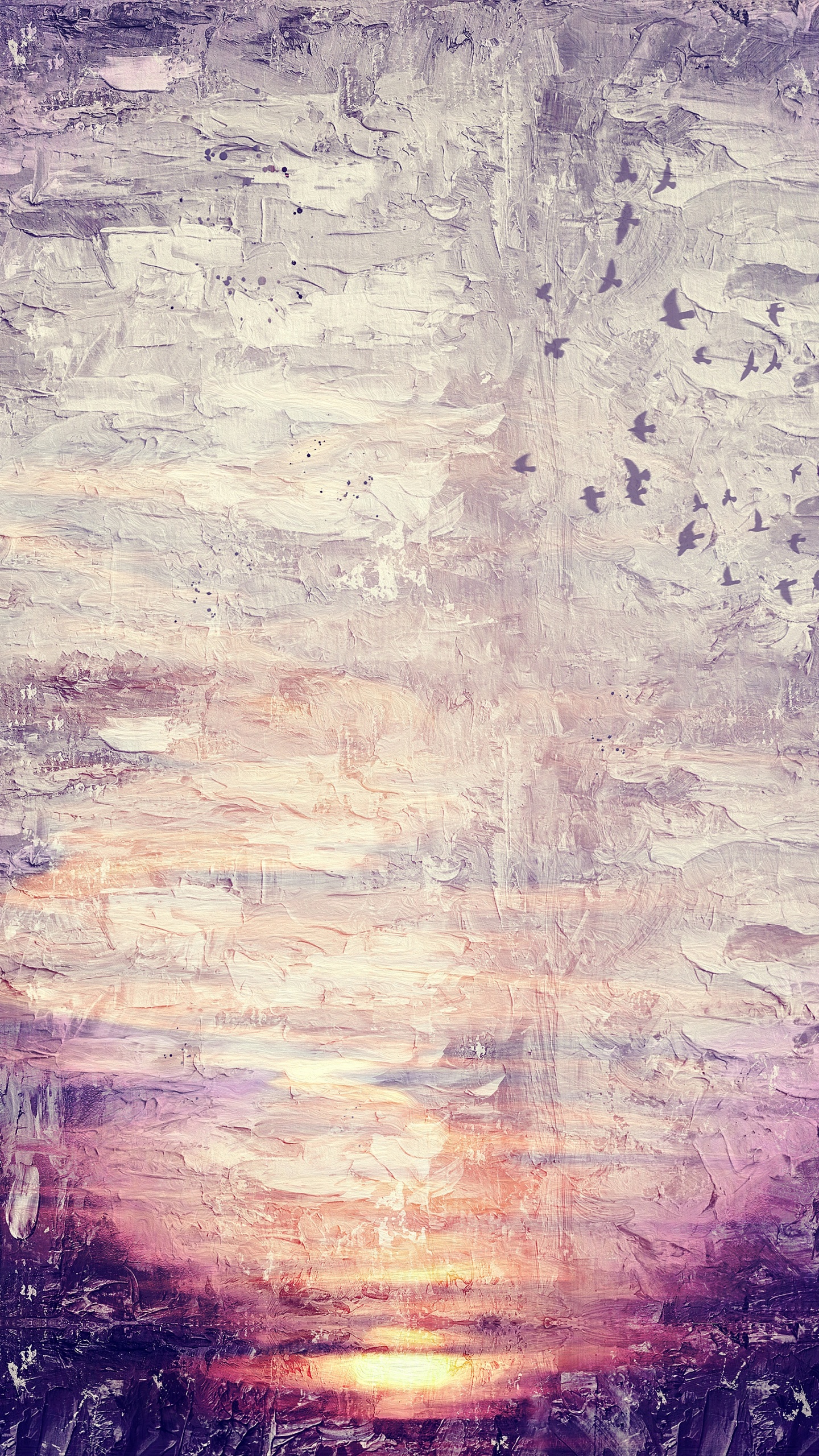 Обои холст, живопись, арт, уличное искусство, иллюстрация в разрешении 1440x2560