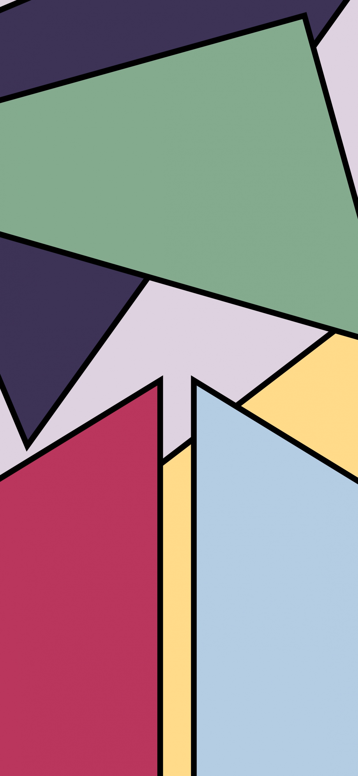 Обои треугольник, прямоугольник, материальное свойство, параллель, электрик в разрешении 1242x2688