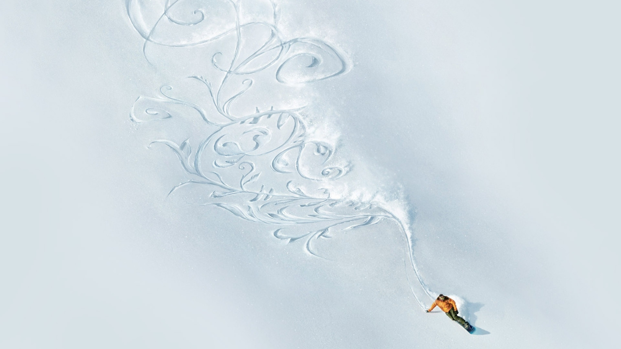 Обои лыжи, зимний спорт, горные лыжи, сноуборд, спорт в разрешении 1280x720