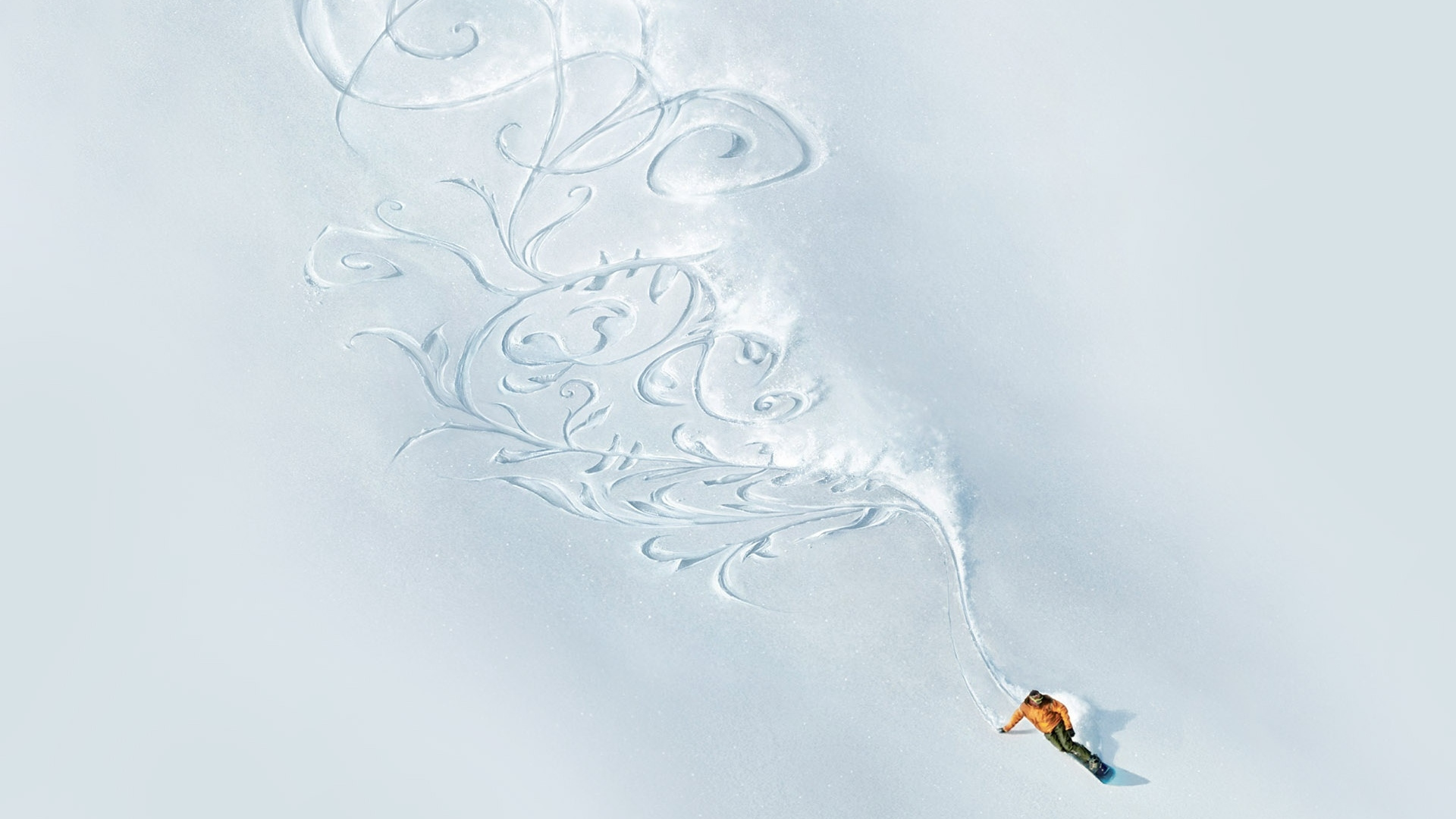 Обои лыжи, зимний спорт, горные лыжи, сноуборд, спорт в разрешении 1920x1080