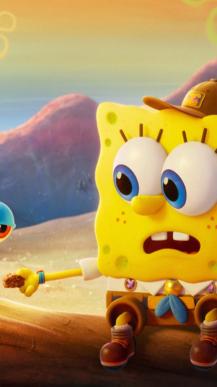Обои Гэри, Губка Боб, сквидвард, Спанч Боб Квадратные Штаны, Никелодеон в разрешении 720x1280