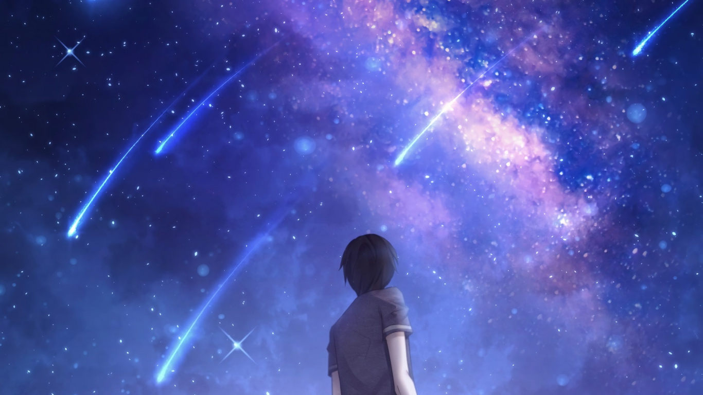 Обои астрономический объект, Галактика, оригинальность, Вселенная, темнота в разрешении 1366x768