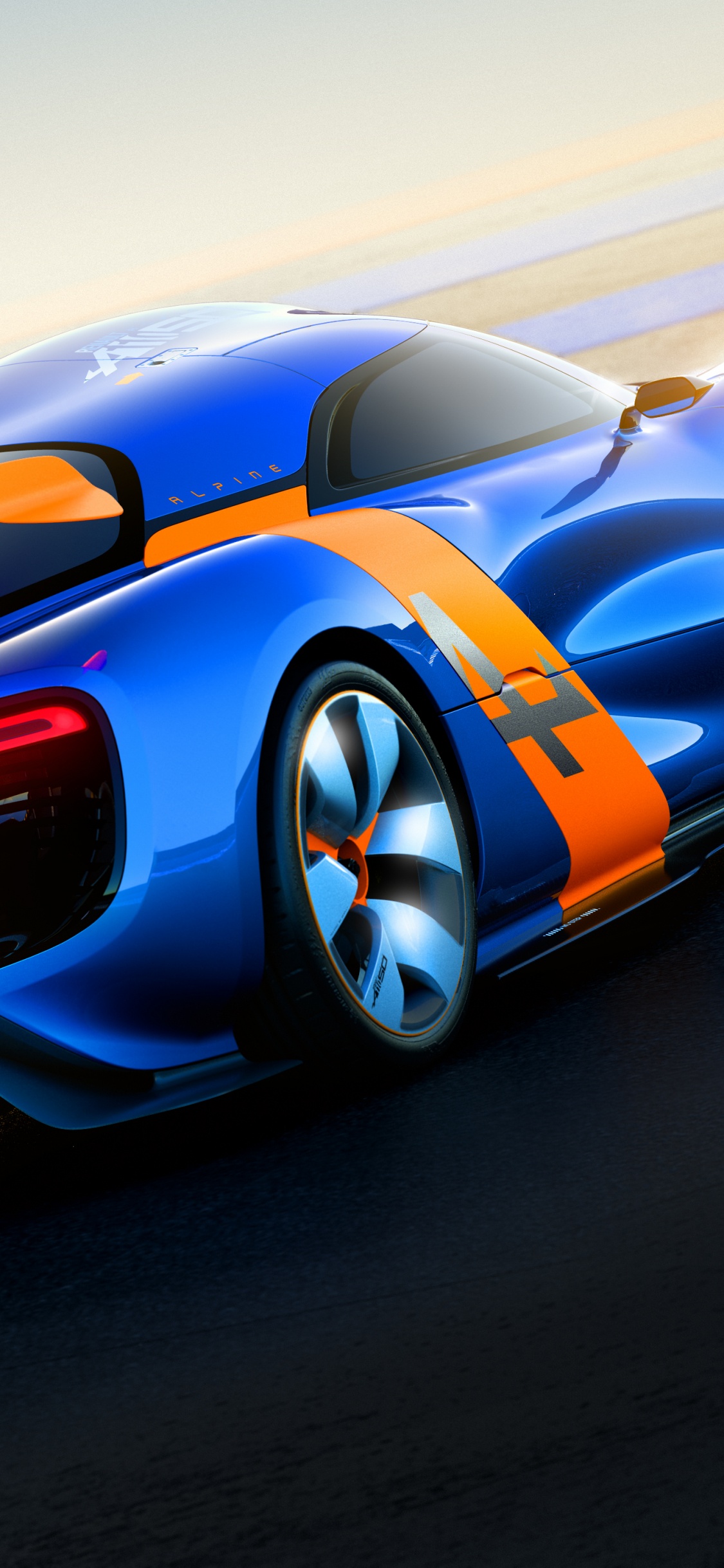 Обои Рено, авто, спорткар, автомобиль концепции, суперкар в разрешении 1125x2436