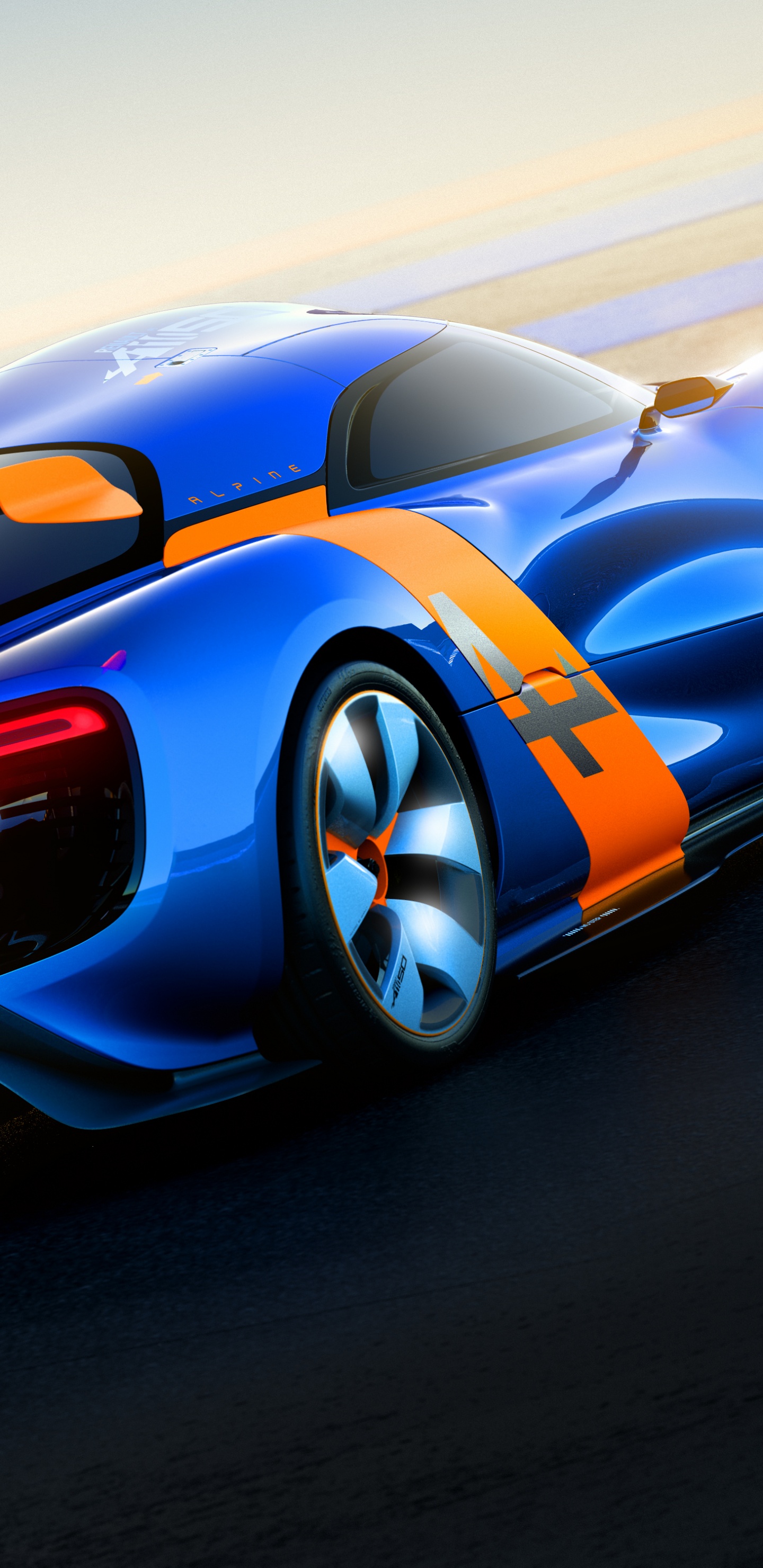 Обои Рено, авто, спорткар, автомобиль концепции, суперкар в разрешении 1440x2960