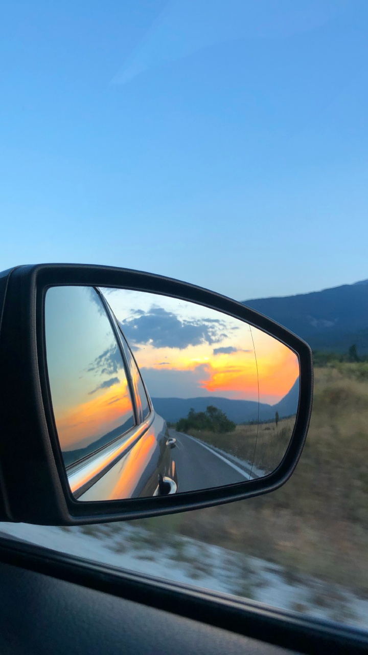 Обои зеркало заднего вида, Король, ветровое стекло, автомобильное зеркало, Автомобильное боковое зеркало в разрешении 720x1280