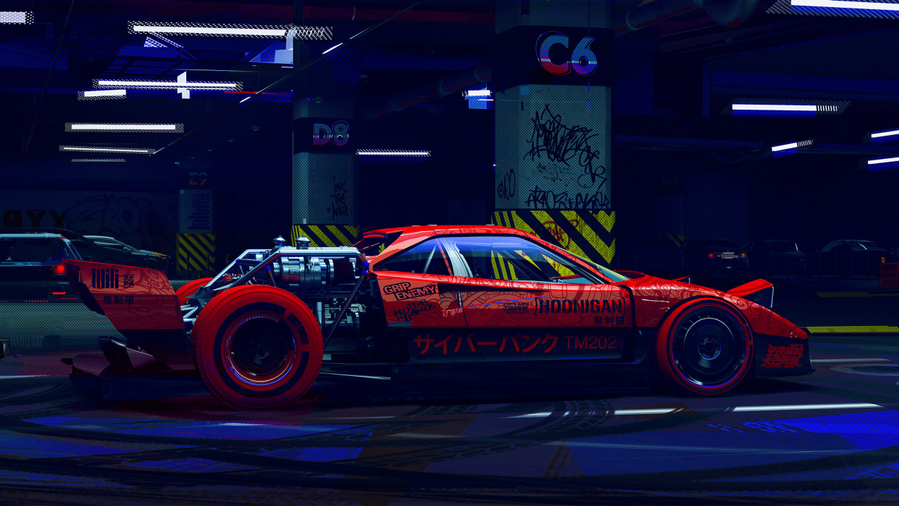 Обои легковые автомобили, Mazda RX-7, спорткар, автоспорт, гоночный в разрешении 1280x720