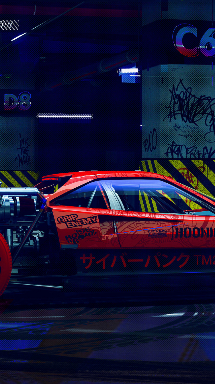 Обои легковые автомобили, Mazda RX-7, спорткар, автоспорт, гоночный в разрешении 750x1334