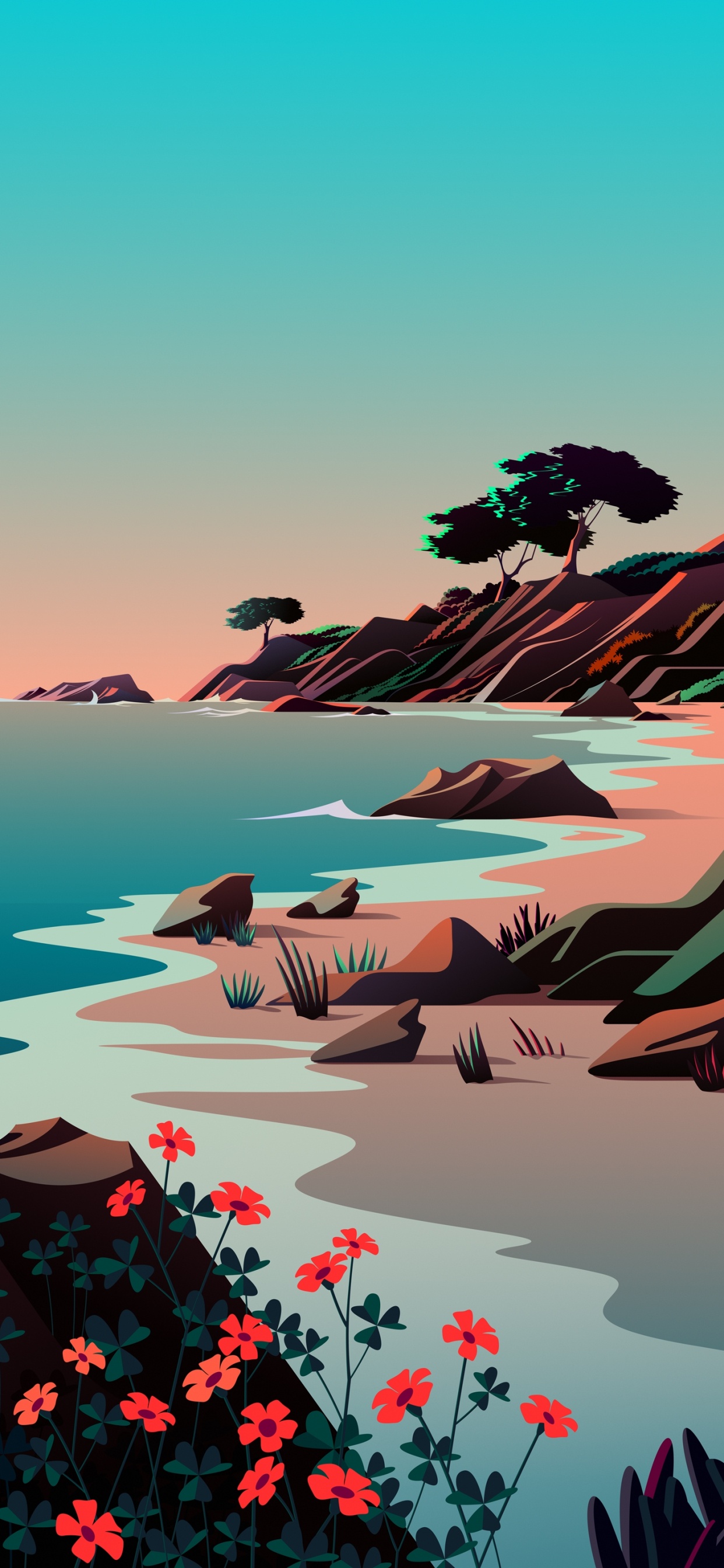 Обои айпад, ipad pro, apple, iPad Air, iOS 14 в разрешении 1242x2688