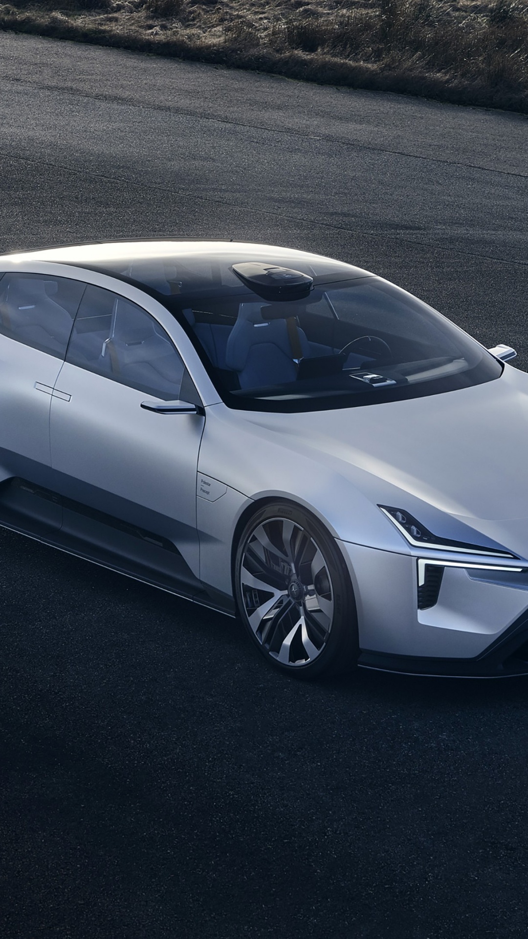 Обои пост-роскошный, Король, Автомобили Volvo, Порше taycan, заповедь полярной звезды в разрешении 1080x1920