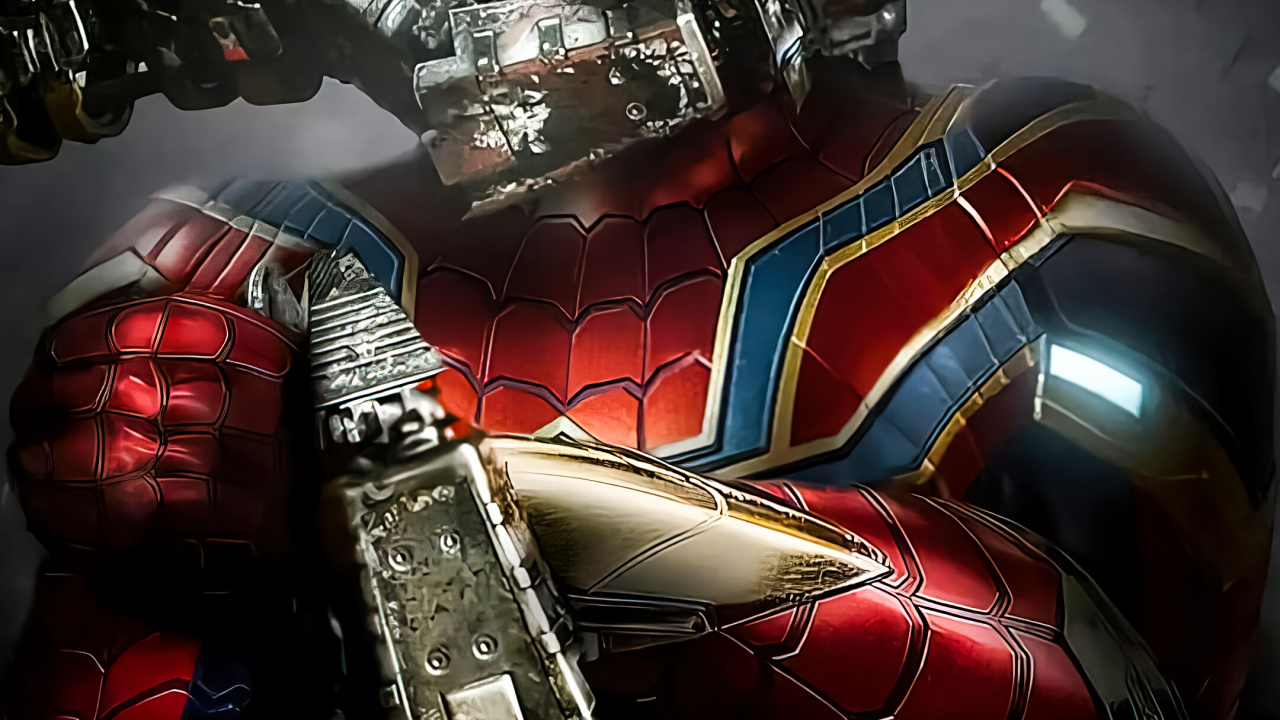 Обои верхолаз, человек-паук, Мистерио, Доктор Стрэндж, комиксы Марвел в разрешении 1280x720