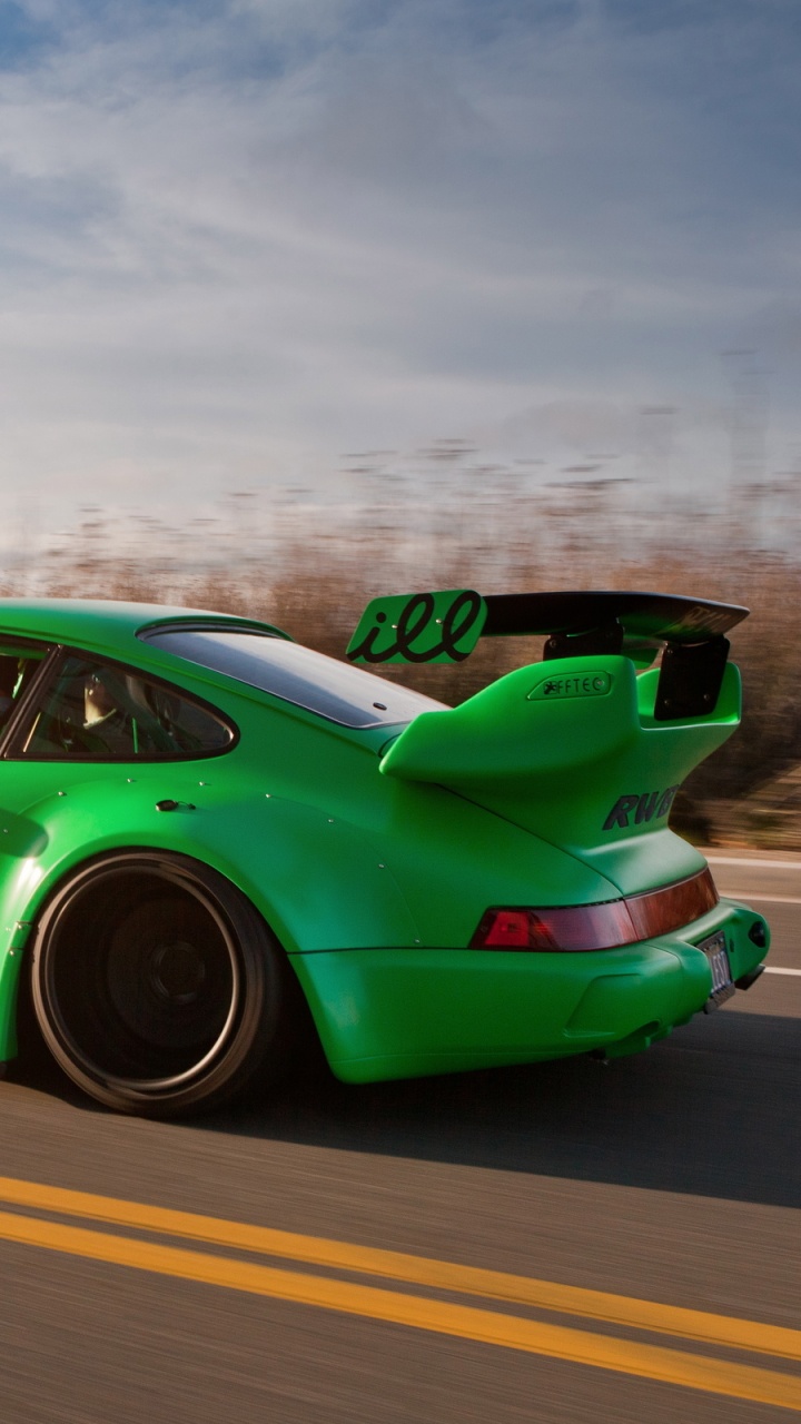 Обои Порше РБГ, Порше 911, Порше, авто, Раух-прорезные Begriff РБГ в разрешении 720x1280