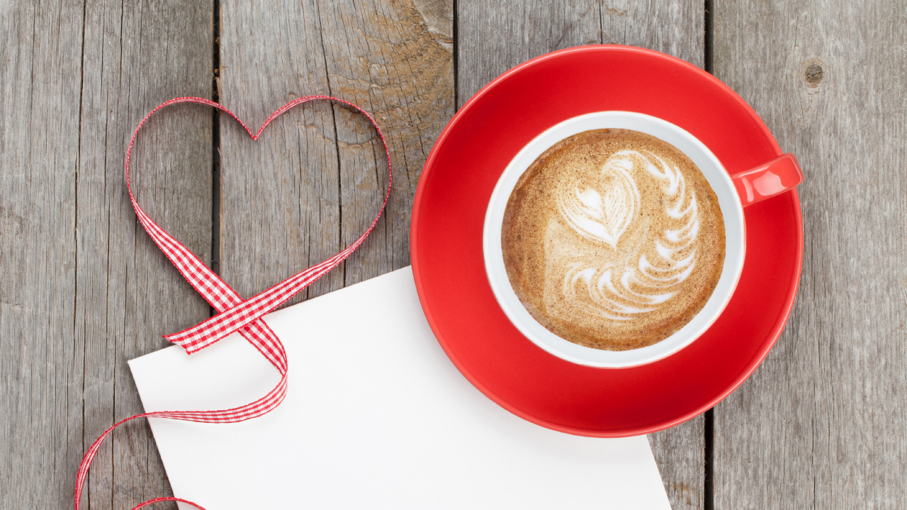 Обои кофе, кофейная чашка, чашка, КАФ Диа Дос наморадос кофе, кофейня в разрешении 1280x720