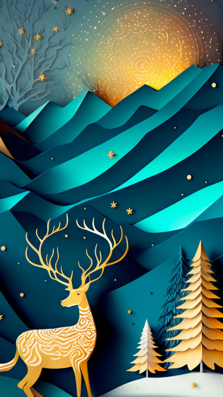 Обои арт, иллюстрация, постер, фрипик, коллаж в разрешении 720x1280