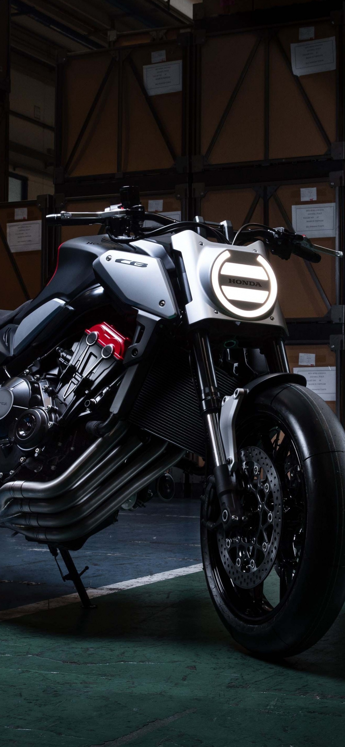 Обои Honda CB1000R 2019 года, honda cb 650r, мотоцикл, спортивный мотоцикл, Компания Honda CB300R в разрешении 1125x2436