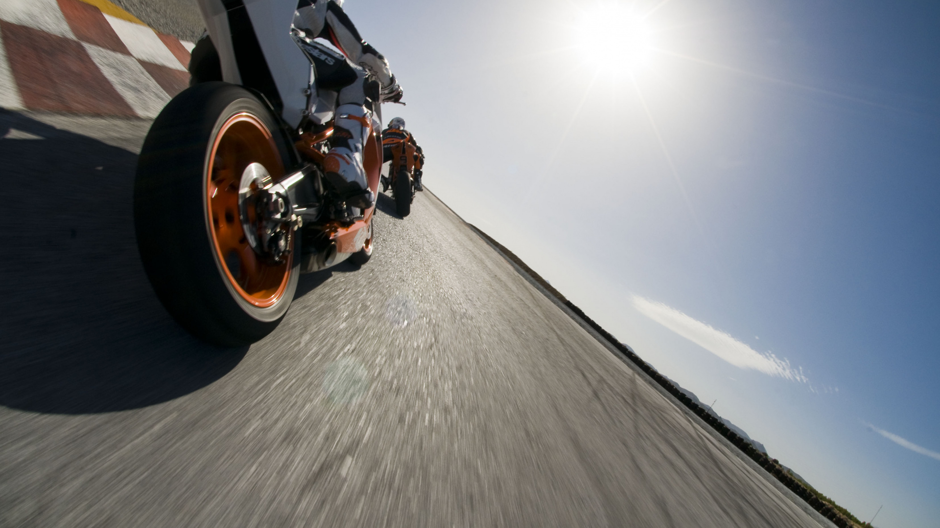 Обои экстремальный вид спорта, шина, мотоцикл, колесо, авто в разрешении 1920x1080