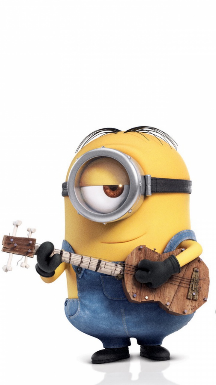Обои подручные, Стюарт миньон, Кевин миньон, мультик, мультфильм в разрешении 720x1280