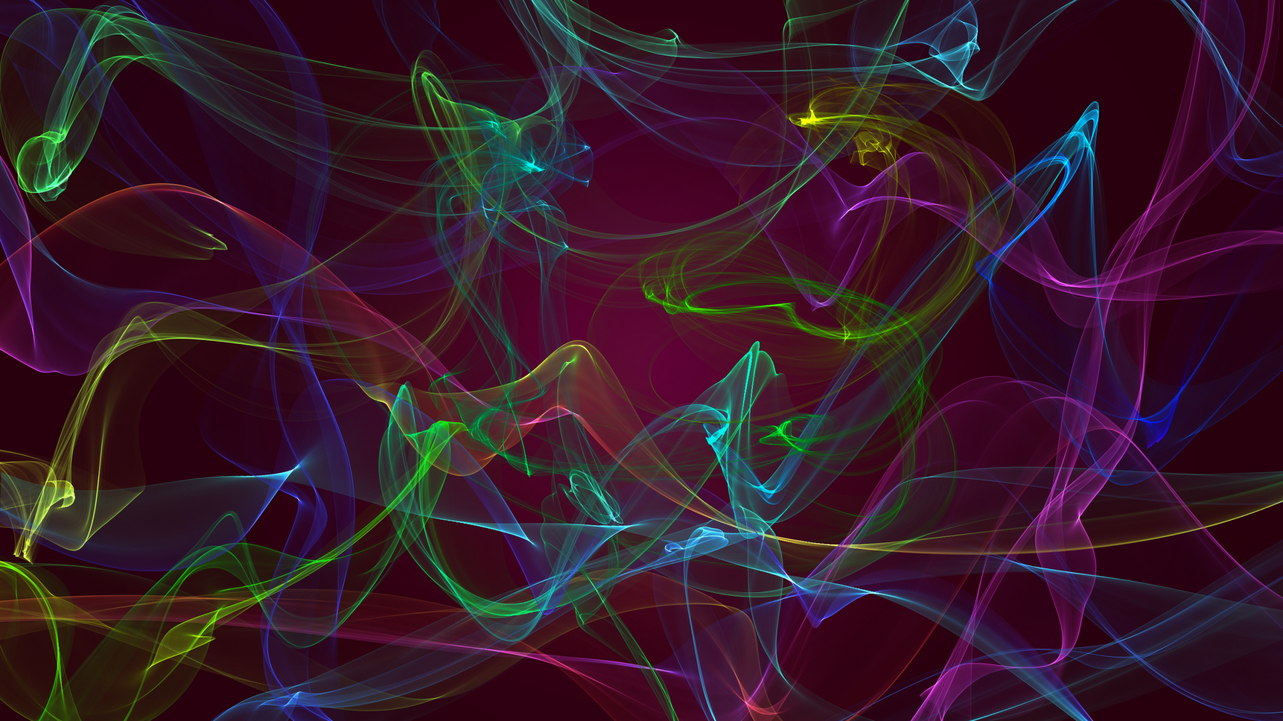 Обои фрактальное искусство, абстракция, арт, цвет, свет в разрешении 2560x1440