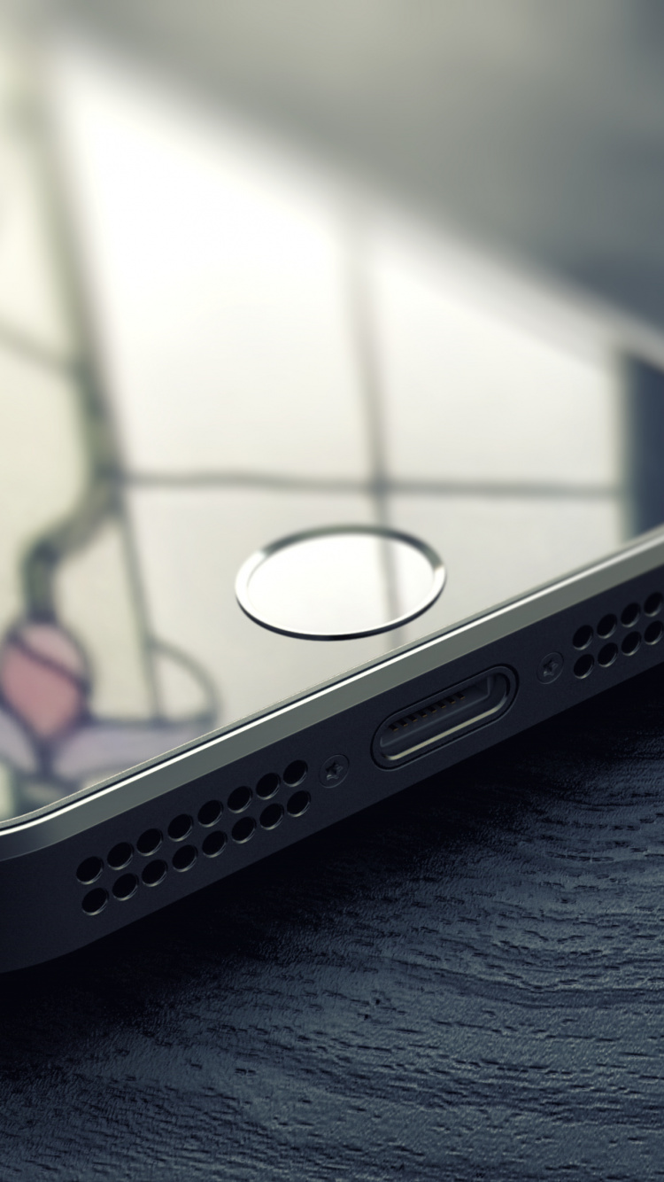 Обои apple, смартфон, гаджет, белые, электроника в разрешении 750x1334