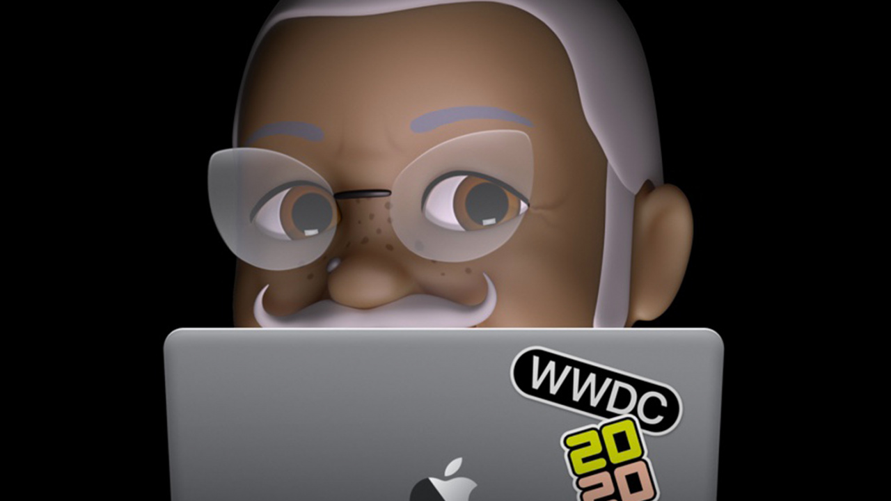 Обои apple, амолед, iPhone, WWDC 2020, яблоко в разрешении 1280x720