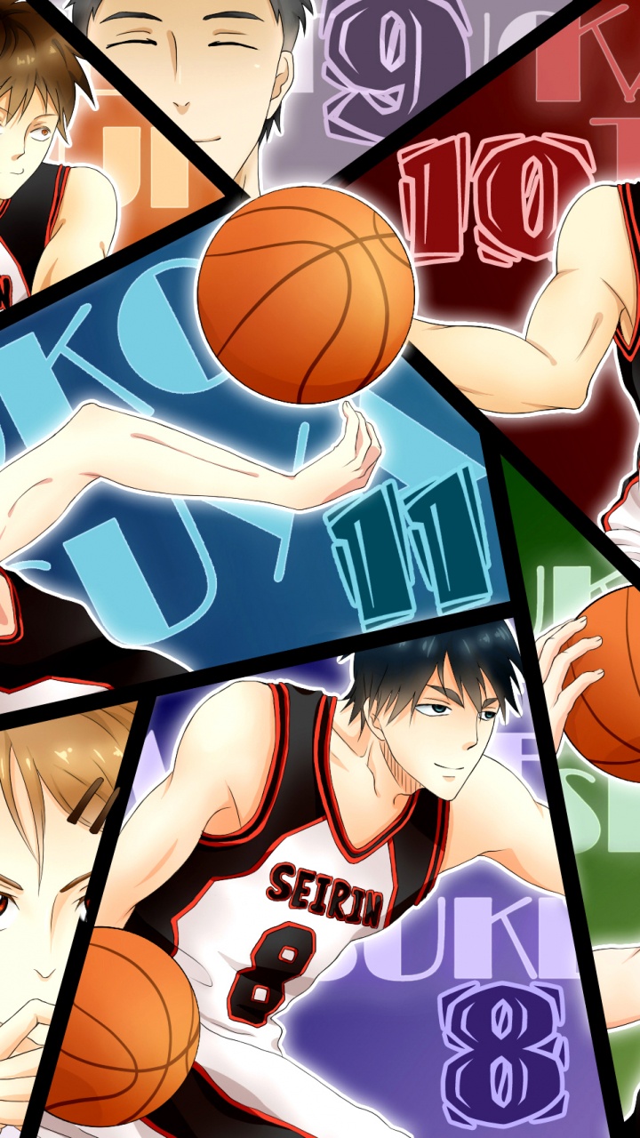 Обои тэцуя куроко, Баскетбол Куроко, Коганей Шинджи, аниме, Баскетбол в разрешении 720x1280