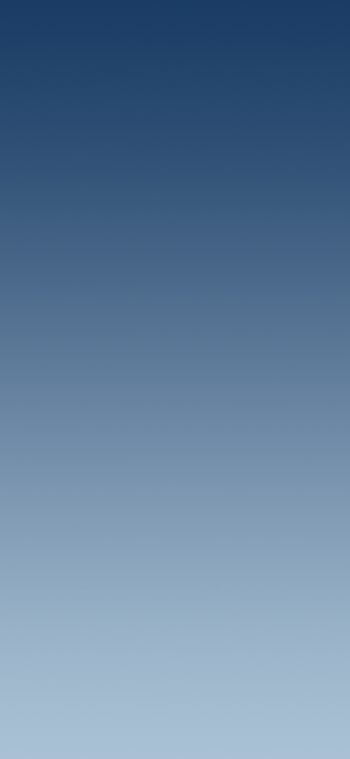 Обои iMac Gradient – Blue в разрешении 1125x2436