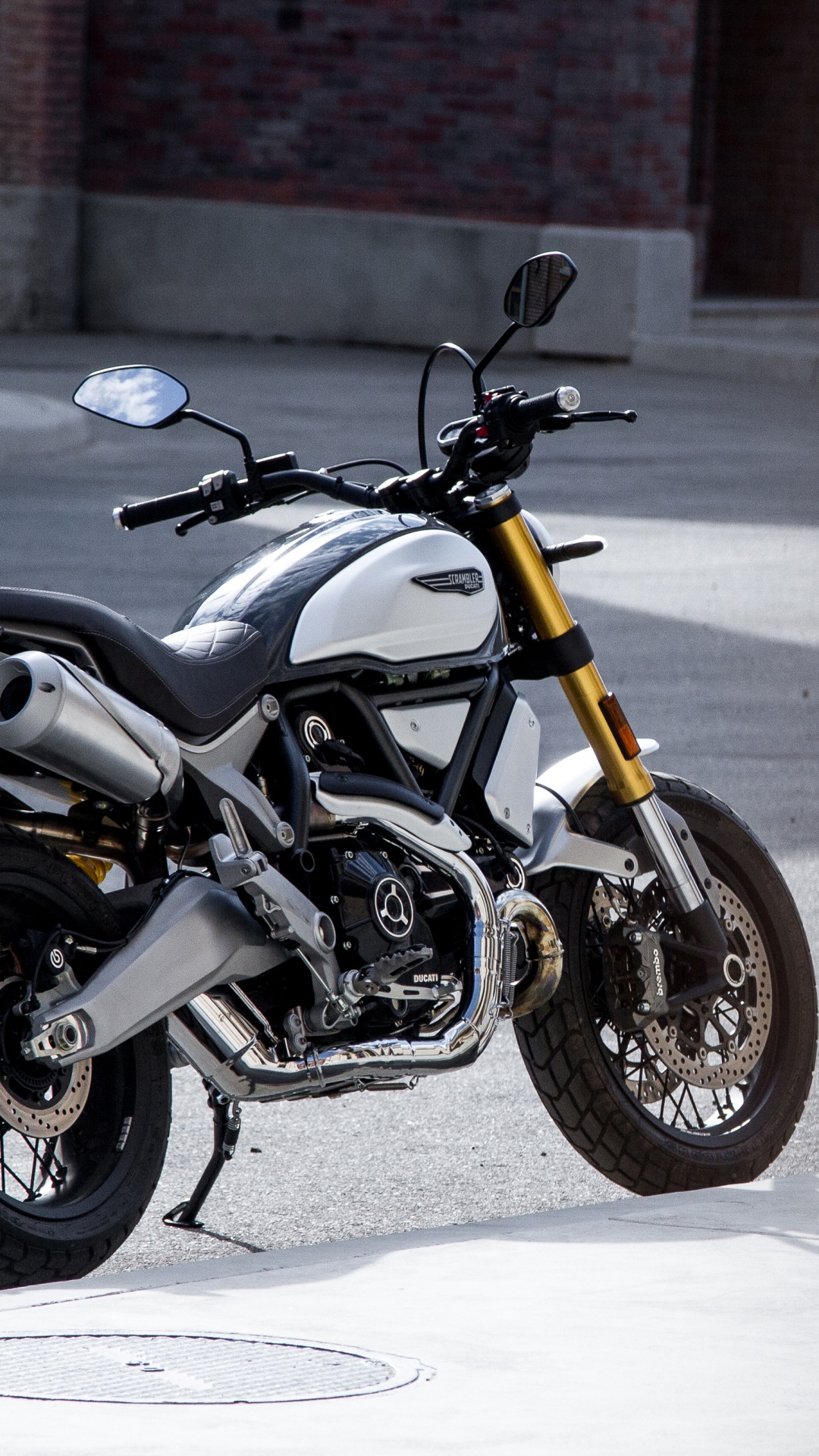 Обои Дукати Скремблер 2018 1100, скремблер, мотоцикл, ducati, авто в разрешении 1080x1920