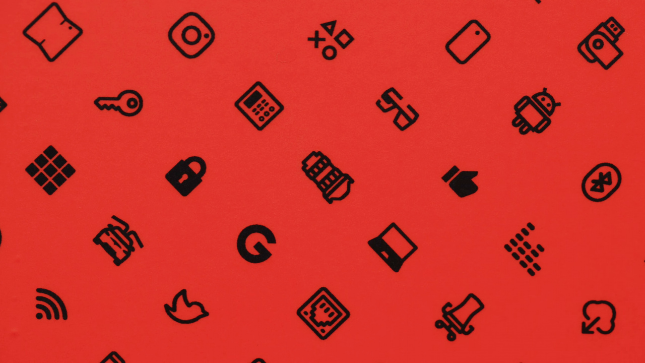 Обои сердце, красочность, ткань, Апельсин, розовый в разрешении 1280x720