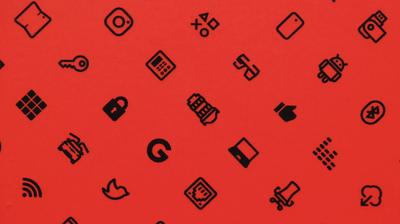 Обои сердце, красочность, ткань, Апельсин, розовый в разрешении 1366x768