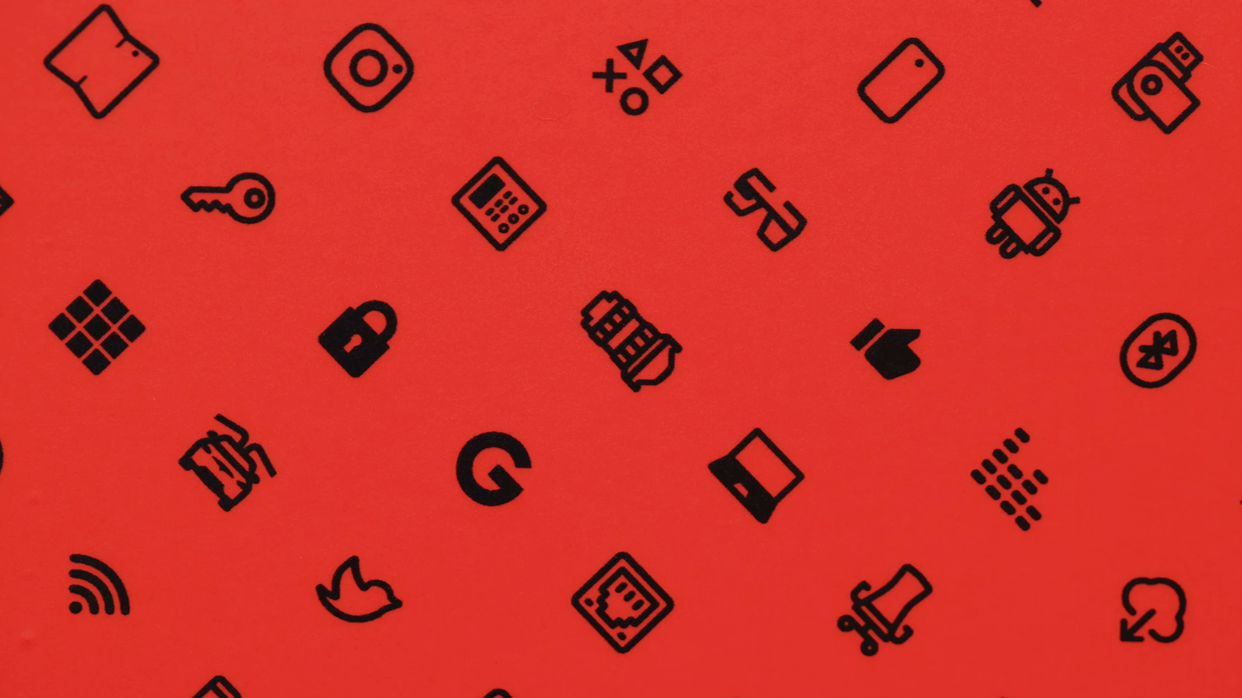 Обои сердце, красочность, ткань, Апельсин, розовый в разрешении 2560x1440