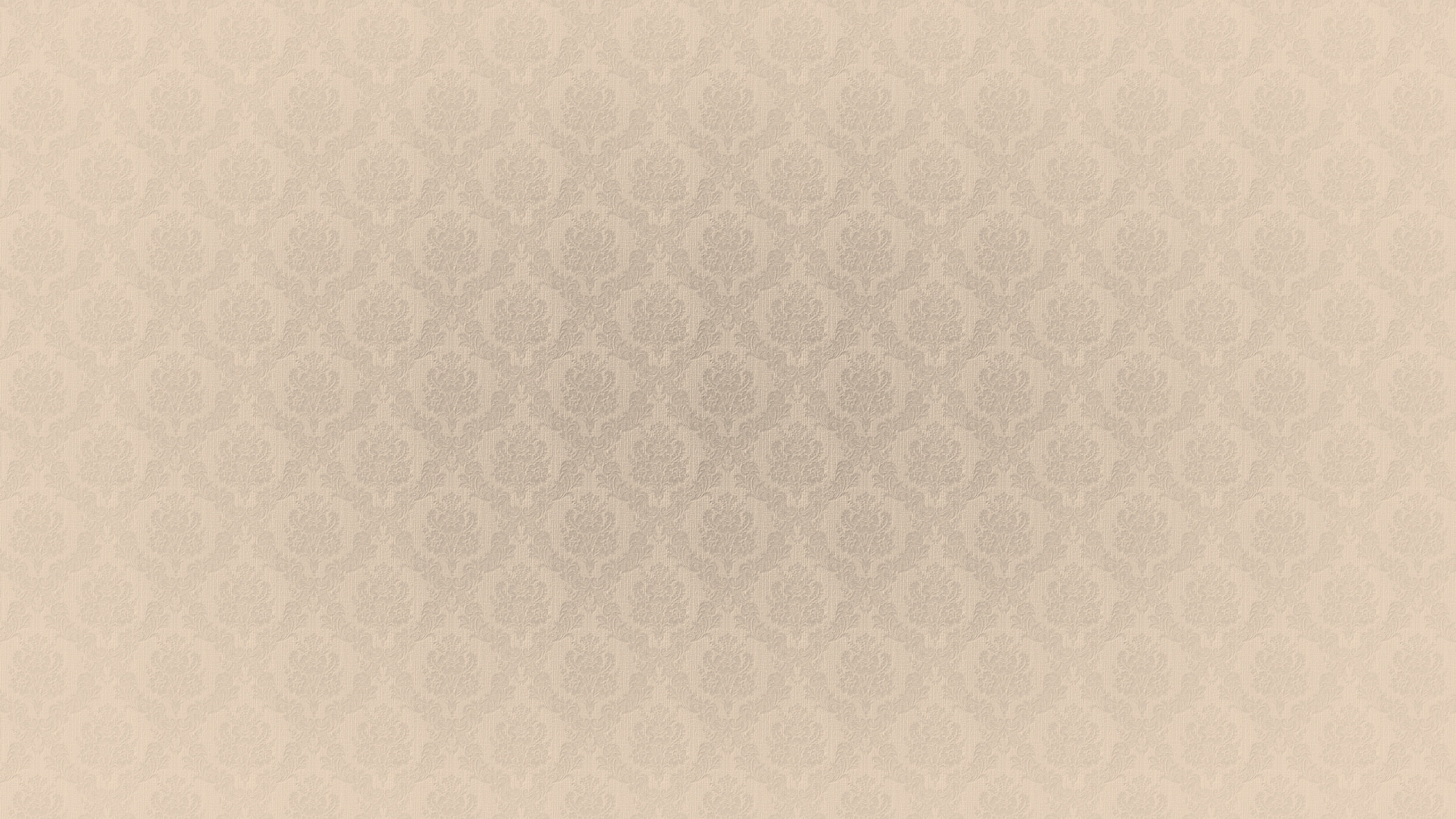 Обои узор, цвет беж, дизайн в разрешении 2560x1440
