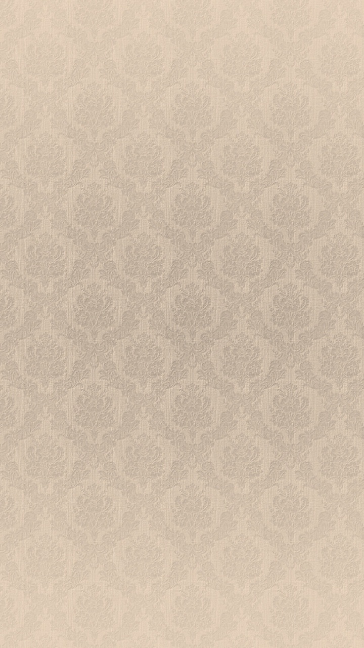 Обои узор, цвет беж, дизайн в разрешении 720x1280