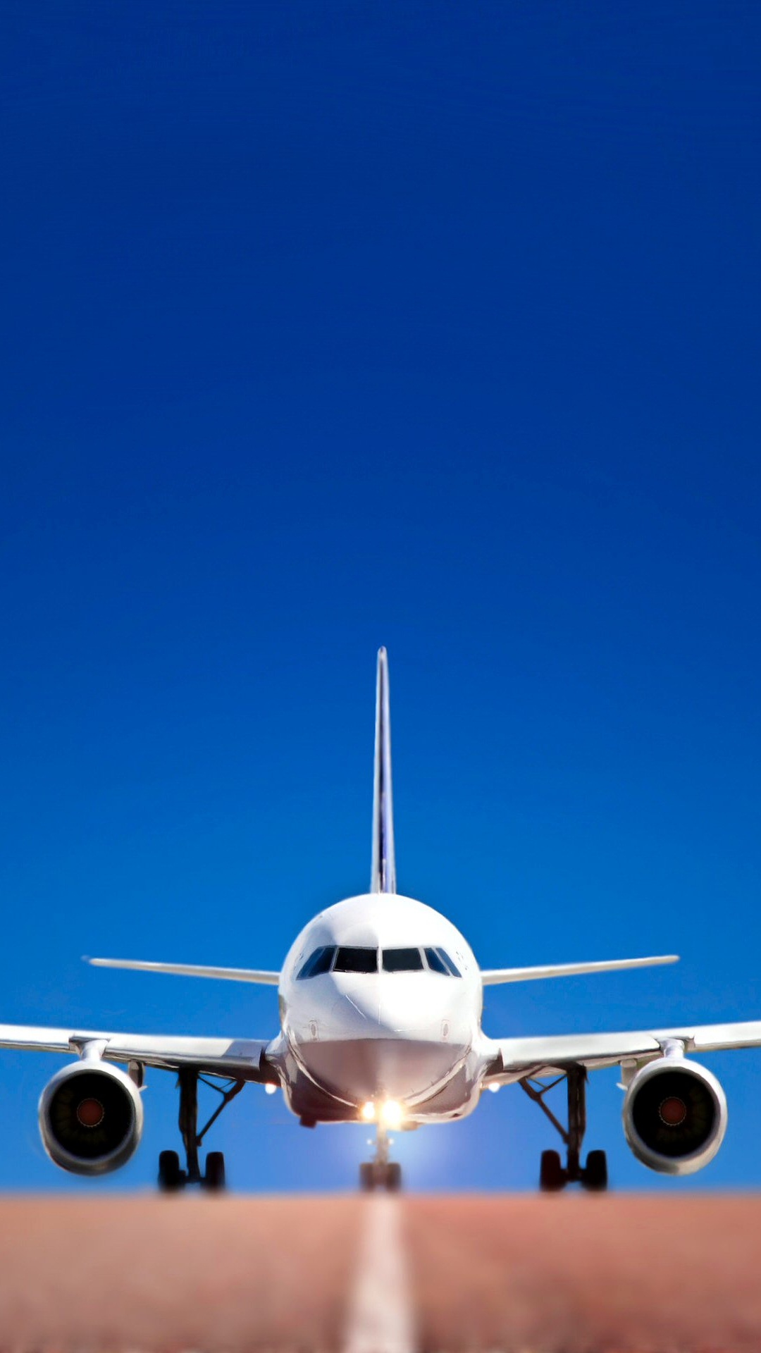 Обои самолет, самолеты, авиакомпания, воздушное путешествие, авиация в разрешении 1080x1920