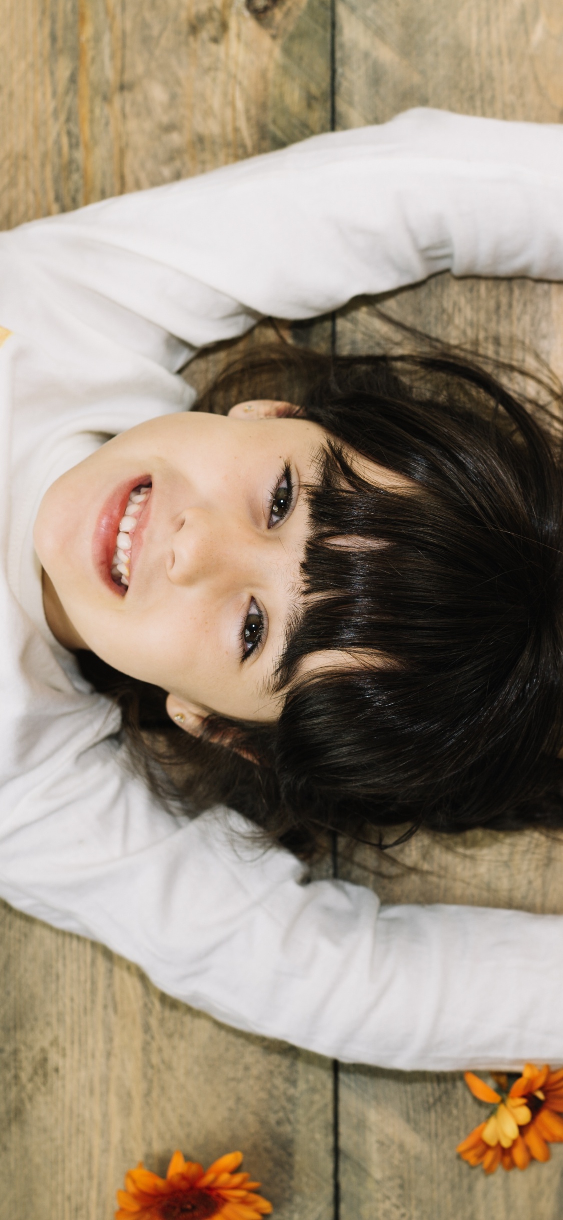 Обои Апельсин, осень, растение, цветок, младенец в разрешении 1125x2436