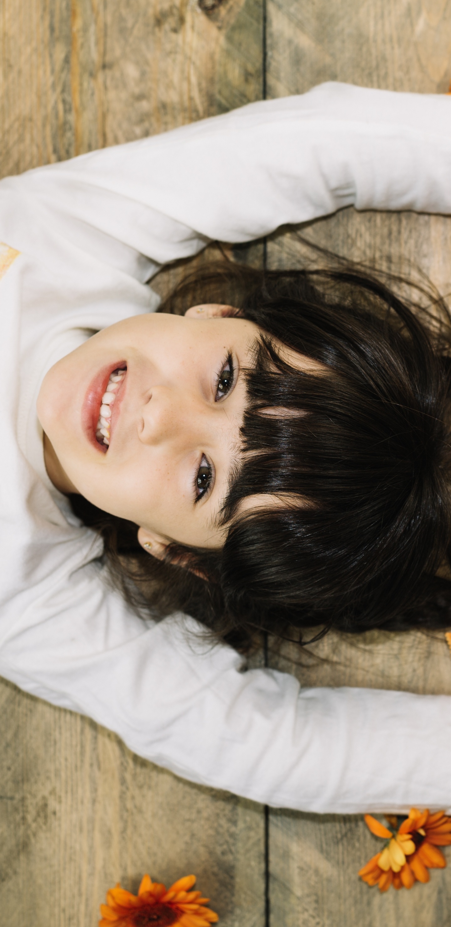 Обои Апельсин, осень, растение, цветок, младенец в разрешении 1440x2960