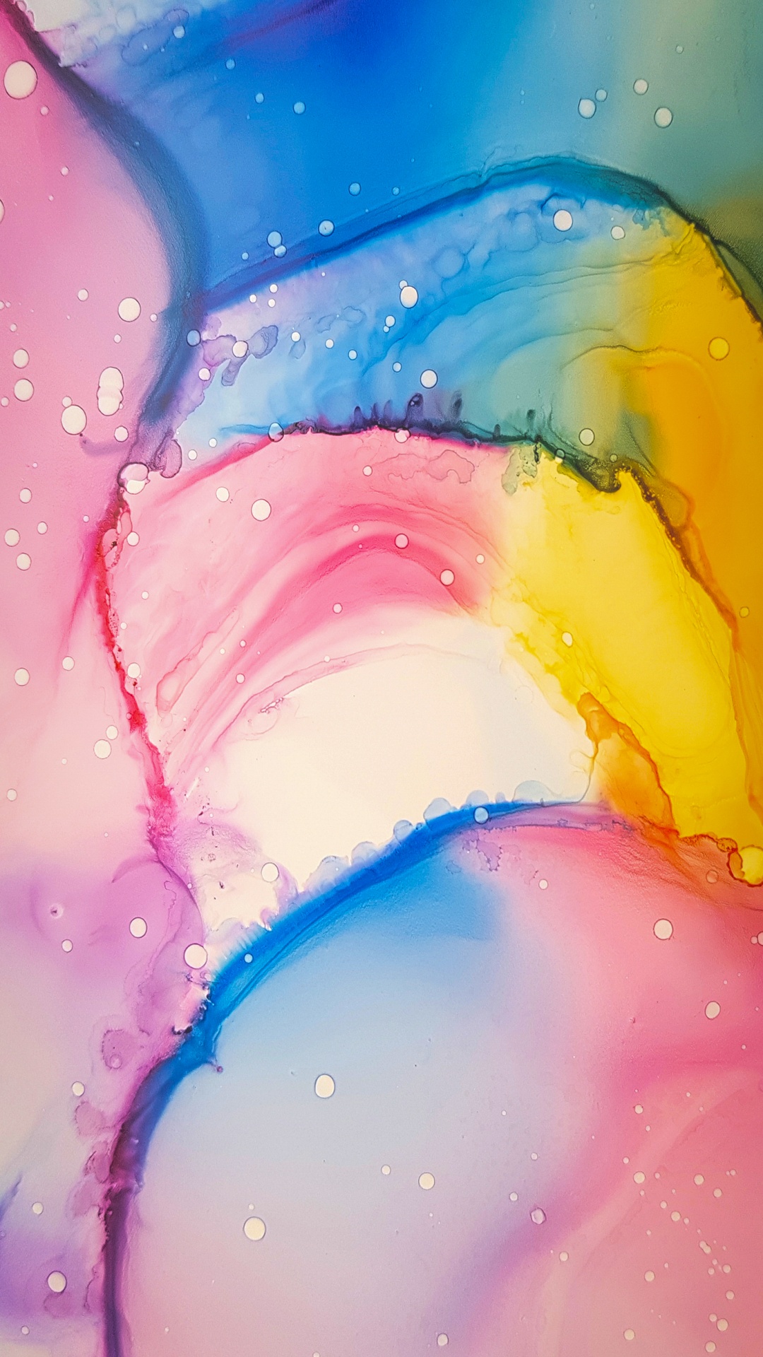 Обои акварельные краски, акварельная живопись, живопись, постер, арт в разрешении 1080x1920