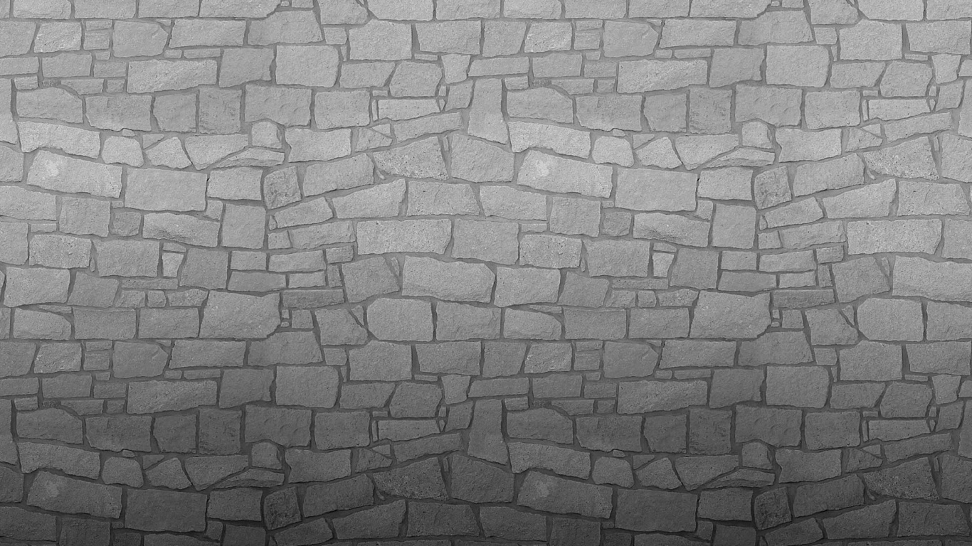 Обои текстура, стена, узор, каменная стена, монохромный в разрешении 1366x768