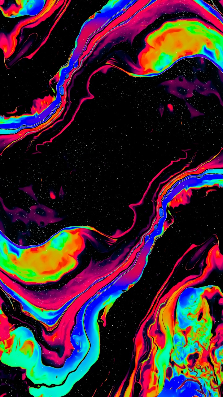 Обои летучие мыши на чердаке Малавида, арт, красный цвет, пурпурный цвет, электрик в разрешении 720x1280