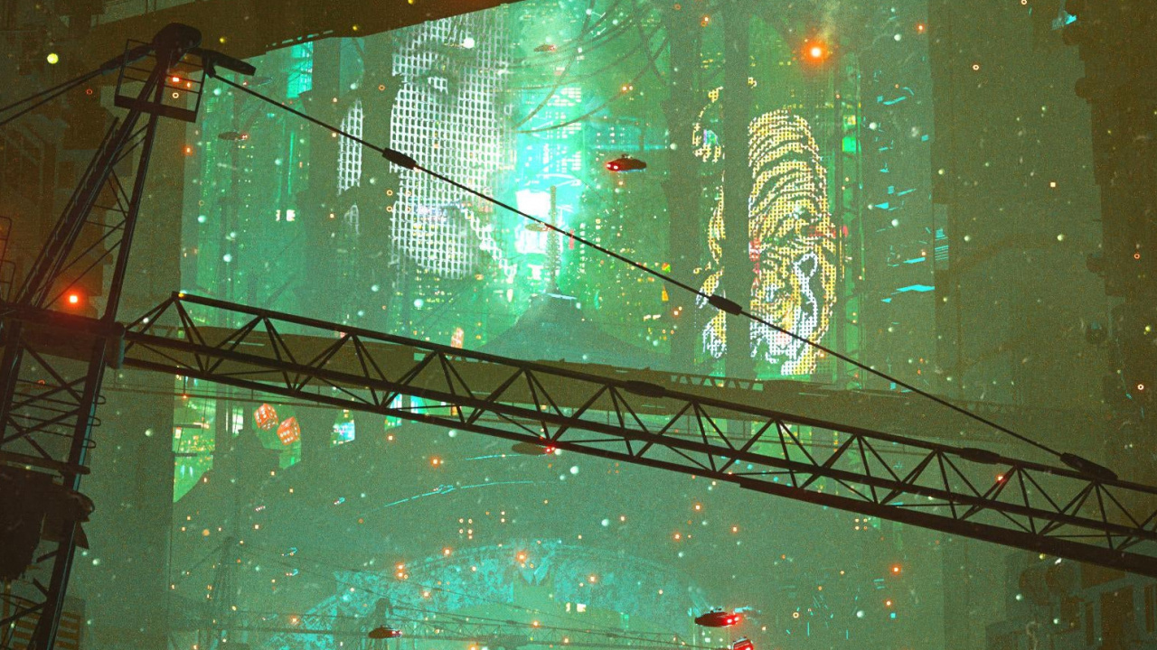 Обои дангиуз арт, артист, арт, цифровое искусство, визуальный художник в разрешении 1280x720