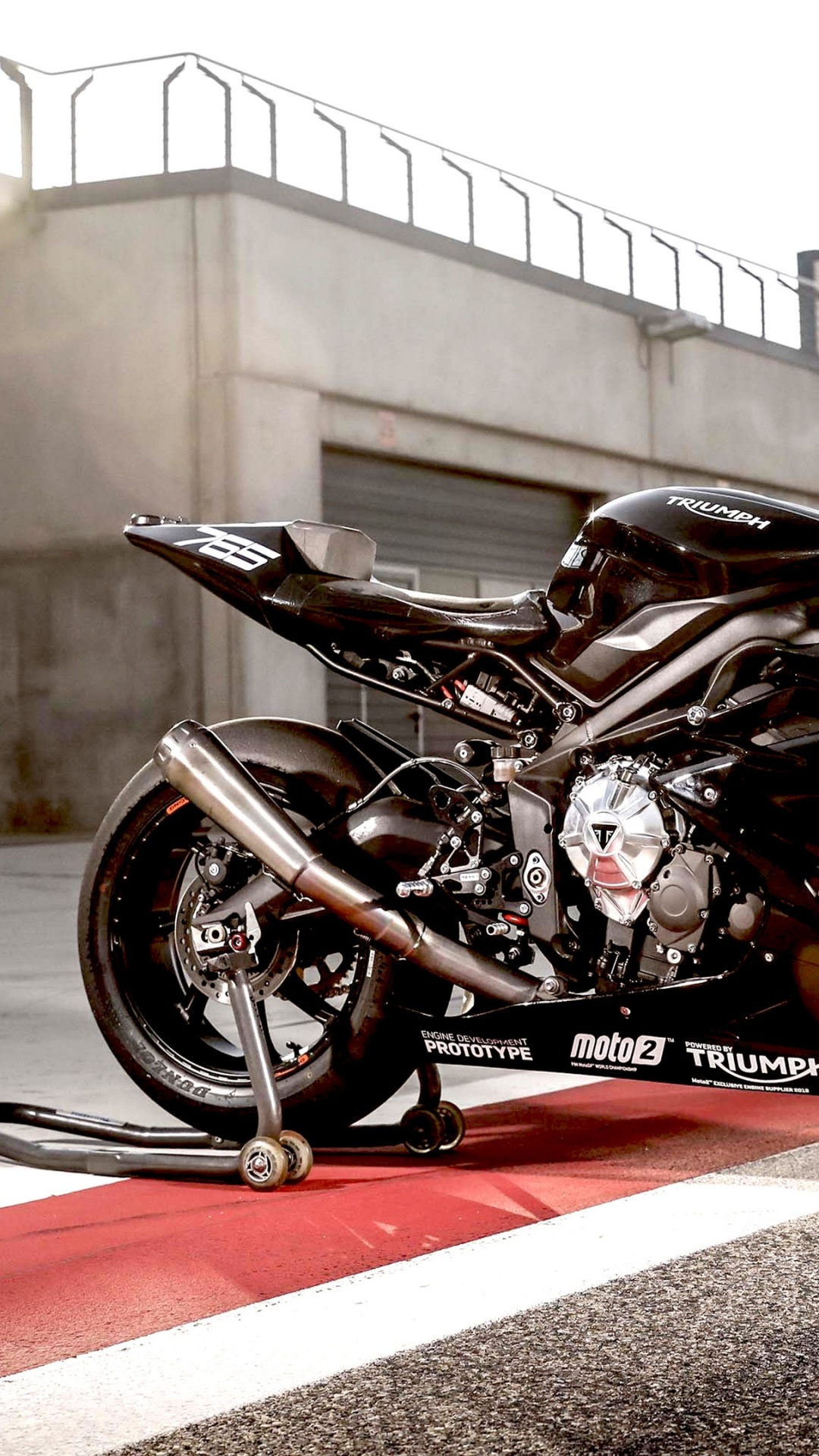 Обои Мотоциклы Triumph, 2019 moto2 сезон, Триумф Дайтона, мотоцикл, mv agusta в разрешении 1080x1920