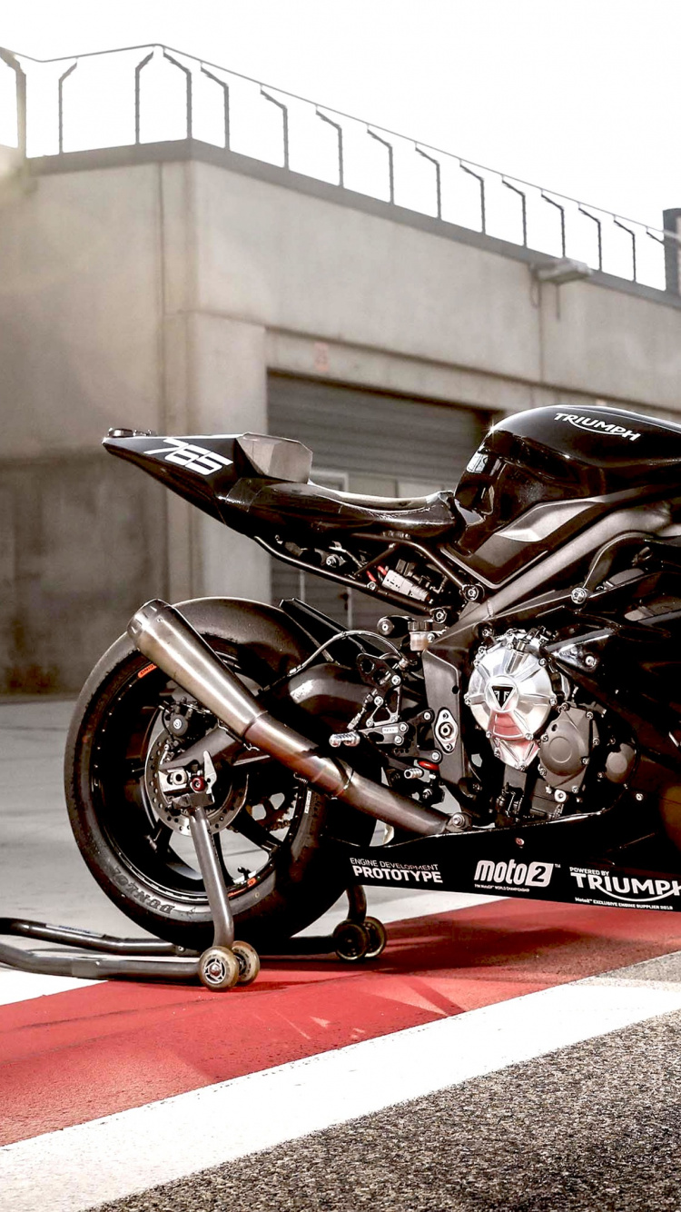 Обои Мотоциклы Triumph, 2019 moto2 сезон, Триумф Дайтона, мотоцикл, mv agusta в разрешении 750x1334